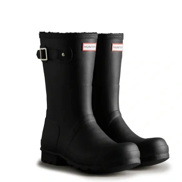 Hunter Men’s Original Insulated short rain boots size 9 NWT Men main image 3